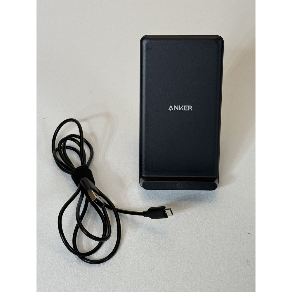 Anker 10W Max Wireless Charger Stand Fast Power For iPhone Galaxy S23/S22
